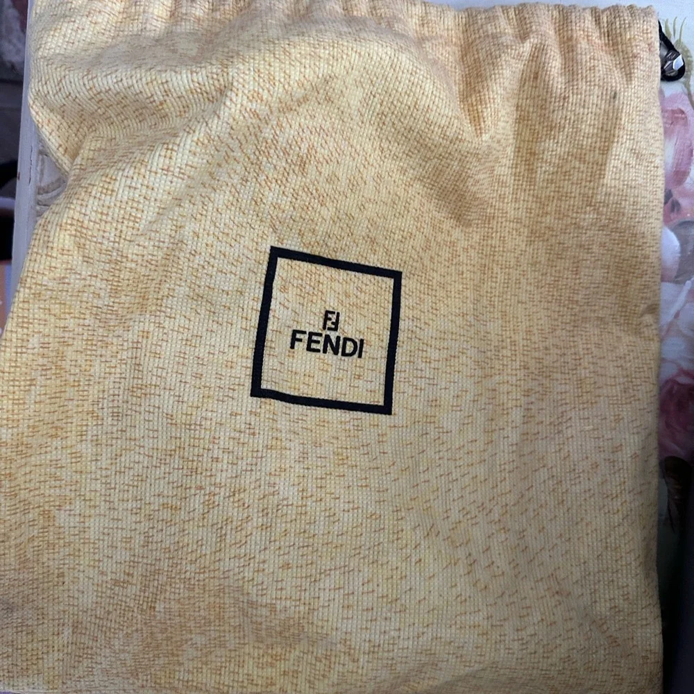 Fendi 2Jours Petite Leather Satchel‎ – Gray – Made in Italy - Picture 9 of 9